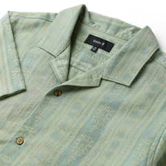 Gonzo Short Sleeve Button Up Shirt - Dusty Green