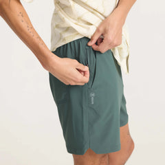 Serrano 7" Active Stretch Shorts - Forest