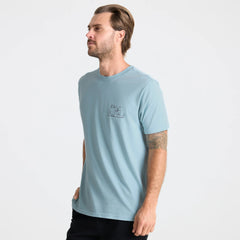 Unhustle Premium Tee - Dusty Blue