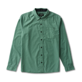 Made To Fade Long Sleeve Button Up Shirt - Washed Slate Green