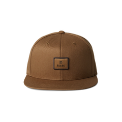 Safecamp Snapback Hat - Dark Khaki