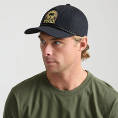 Venture Snapback Hat - Black