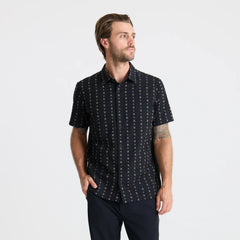 Gonzo Short Sleeve Button Up Shirt - Dark Navy