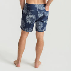 Chiller Scallop 17" Boardshorts - Navy