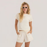 Sunbound Muse Premium Tee - Bone