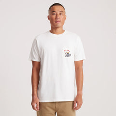 Moto Pocket Premium Tee - Off White