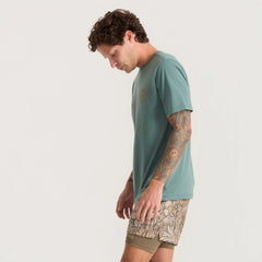 Mathis Active Short Sleeve Tee - Slate Green