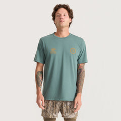 Mathis Active Short Sleeve Tee - Slate Green