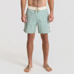 Chiller Scallop 17" Boardshorts - Hazy Blue