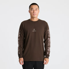 Tomas Premium Long Sleeve Tee - Dark Brown