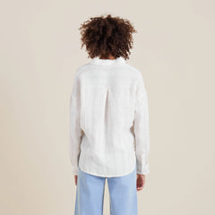 Costa Button Up Shirt - White