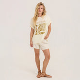 Seaweed Queen Oversized Premium Tee - Bone