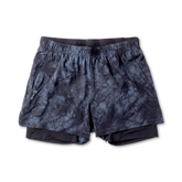 Bommer 3.5" Shorts - Navy Tie Dye