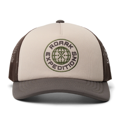 Foam Trucker Global Snapback Hat - Military