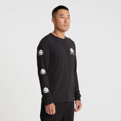Mathis Long Sleeve Active Tee - Black