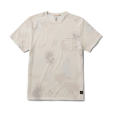 Mathis Active Tie Dye Pocket Short Sleeve Tee - Unbleached Tie Dye
