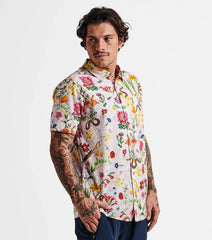 Journey Short Sleeve Button Up Shirt - Pictish