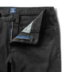 HWY 128 Straight Fit Broken Twill Jeans - Black