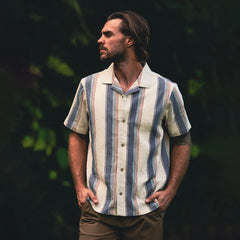 Gonzo Short Sleeve Button Up Shirt - Ivory