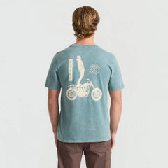 Ghostrider Premium Tee - Slate Green