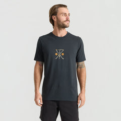 Yin Yang Forage Premium Tee - Washed Black