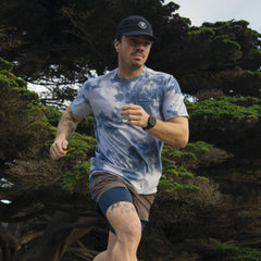 Mathis Active Tie Dye Pocket Short Sleeve Tee - Neptune Tie Dye