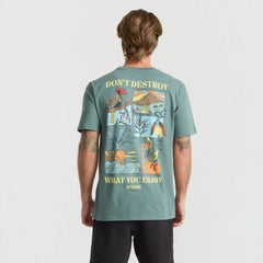 Enjoy Premium Tee - Slate Green