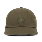Made To Fade 6 Panel Strapback Hat - Washed Military