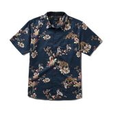 Journey Short Sleeve Button Up Shirt - Deep Navy