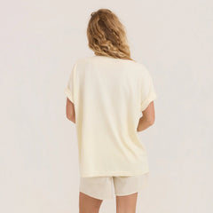 Seaweed Queen Oversized Premium Tee - Bone