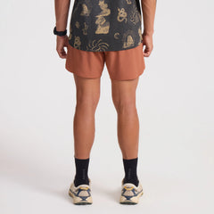 Baja 5" Shorts - Burnt Orange