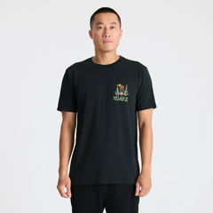 Cactus Garden Premium Tee - Black