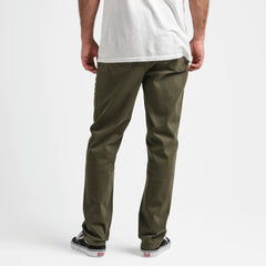 HWY 128 Straight Fit Broken Twill Jeans - Military