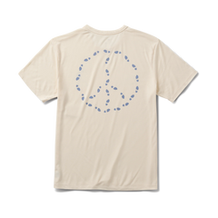 Mathis Active Short Sleeve Tee - Unbleached