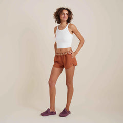 River Hybrid Shorts - Coconut Shell
