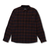 Crossroads Organic Cotton Flannel - Dark Brown