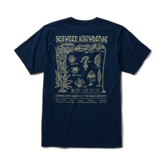 Seaweed Knowledge Premium Tee - Navy