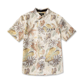 Journey Short Sleeve Button Up Shirt - Ivory