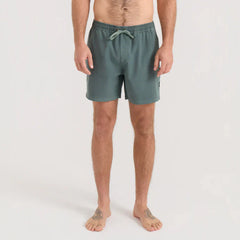 Shorey 16" Trunks - Washed Slate Green