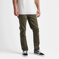 HWY 133 Slim Straight Broken Twill Jeans - Military
