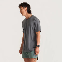 Mathis Active Short Sleeve Tee - Charcoal