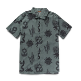 Bless Up Trail Button Up Shirt - Forest