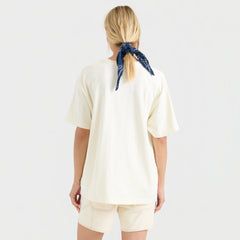 Wild By Nature Oversize Premium Tee - Bone