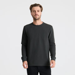Well Worn Thermal Long Sleeve Tee - Onyx