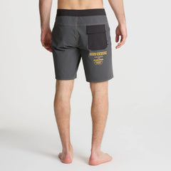 Burnt Passage 19" Boardshorts - Charcoal