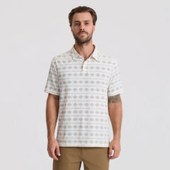 Bless Up Breathable Stretch Polo Shirt - Unbleached