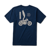 Ghostrider Premium Tee - Navy