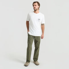 Made To Fade Pants - Washed Military