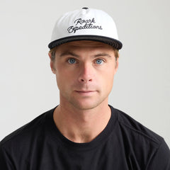 Venture Expeditions Snapback Hat - White