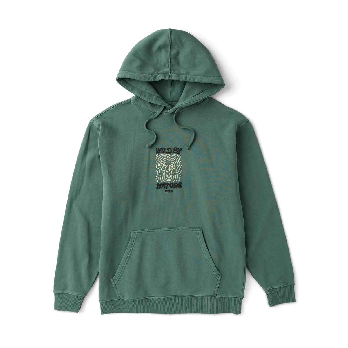 Wild By Nature Hoodie  - Slate Green